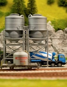 industry trackside model railroad